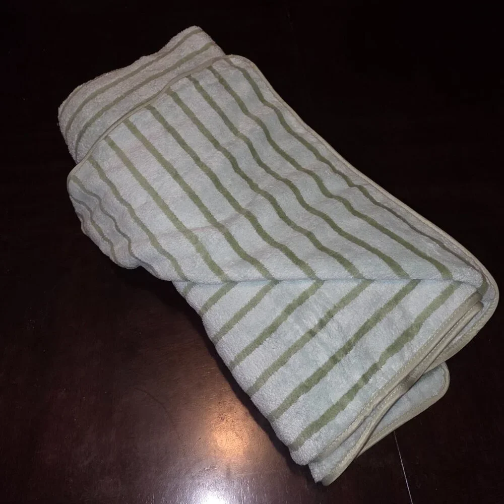 Oversized Beach Bath Towel Bicolor Stripe Large Jumbo Sheet Soft Spa